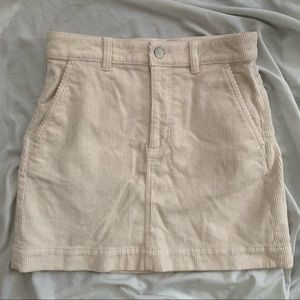 Everlane Corduroy Stamp Skirt size 4
